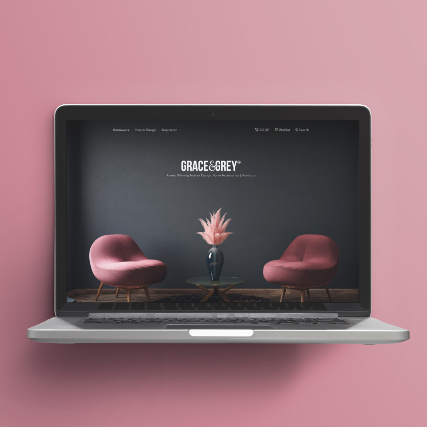 Grace and Grey E-Commerce website