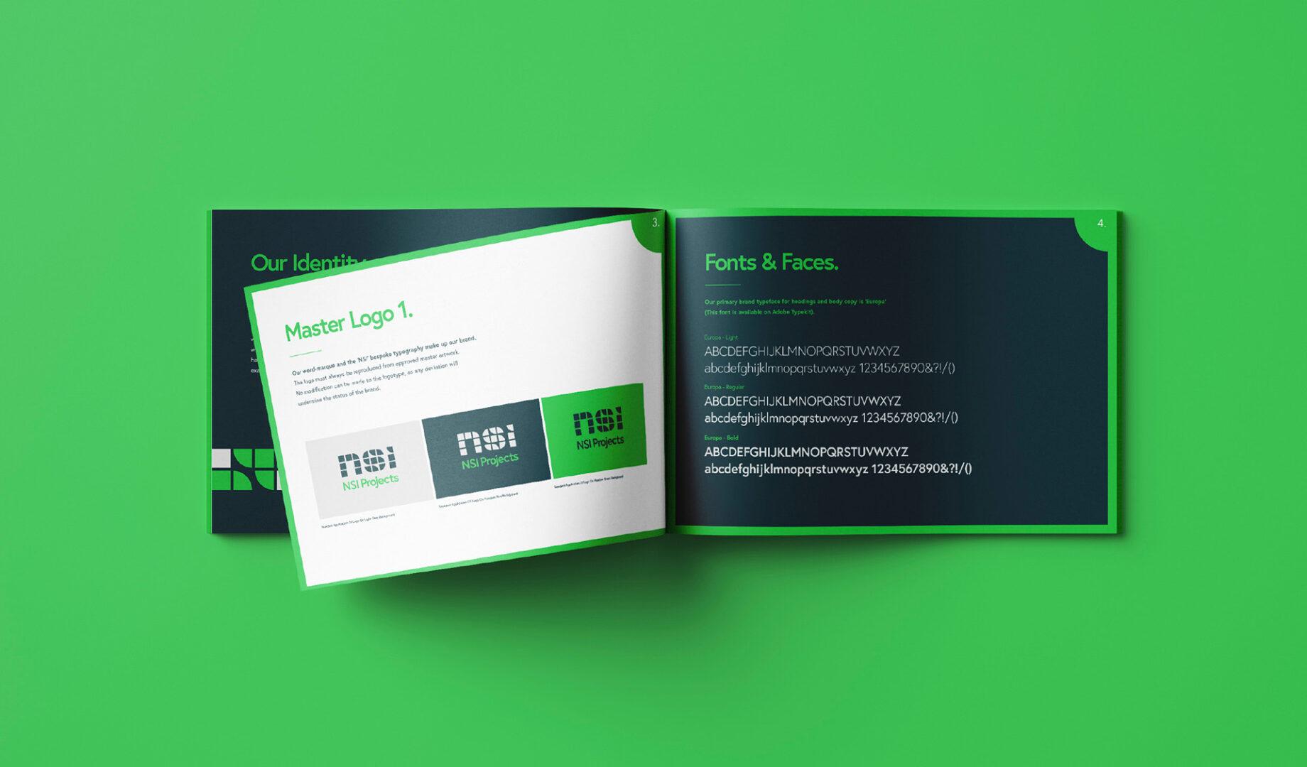 NSI Projects branding design